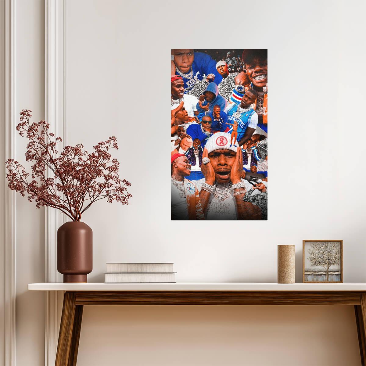 DaBaby | Colorful Art Print | Music Fan Poster - Music Poster