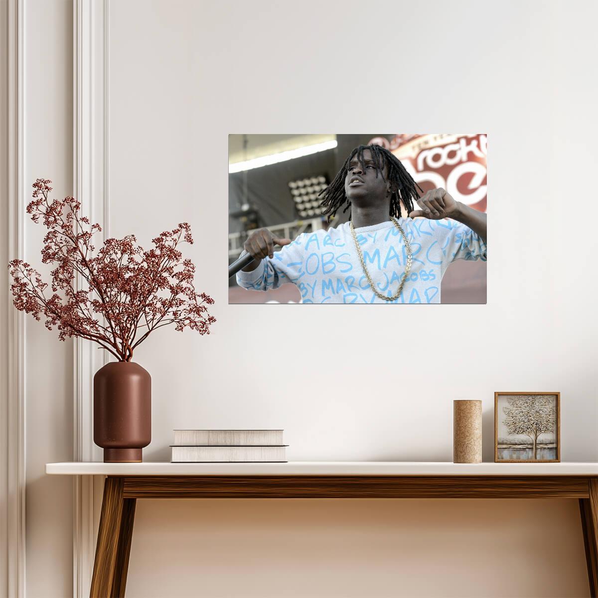 Chief Keef Live | Concert Art | Rapper Wall Poster - Music Poster