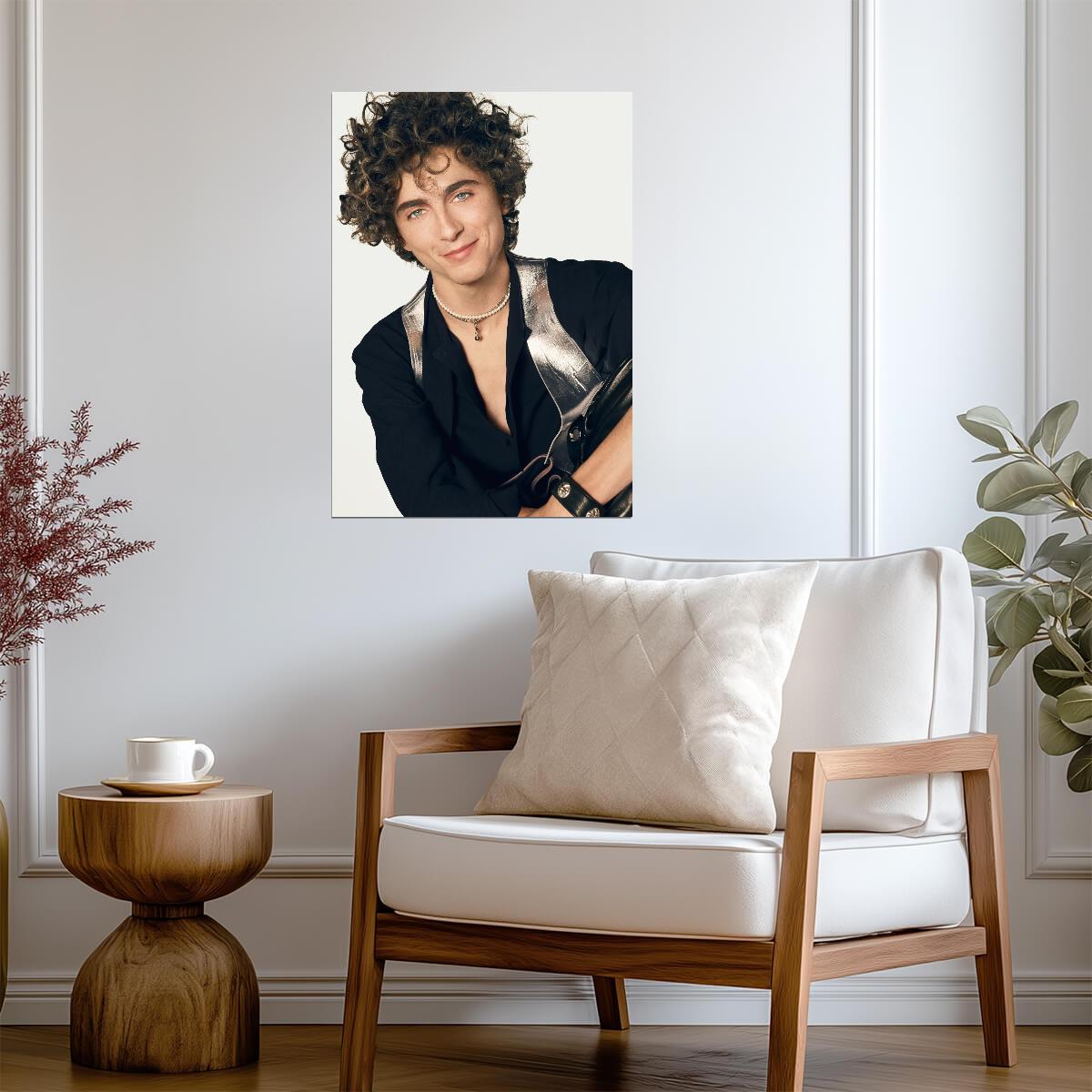 Timothee Chalamet Fashion Photoshoot | Modern Actor Poster | Celebrity Wall Art - Celebrities Poster
