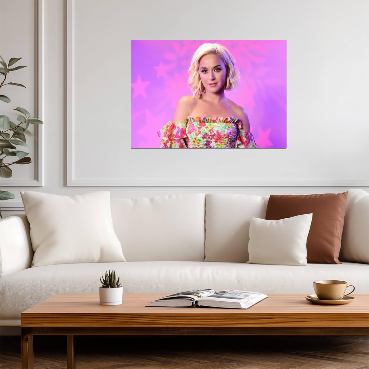 Katy Perry Wall Art | Pop Singer Poster - Music Poster