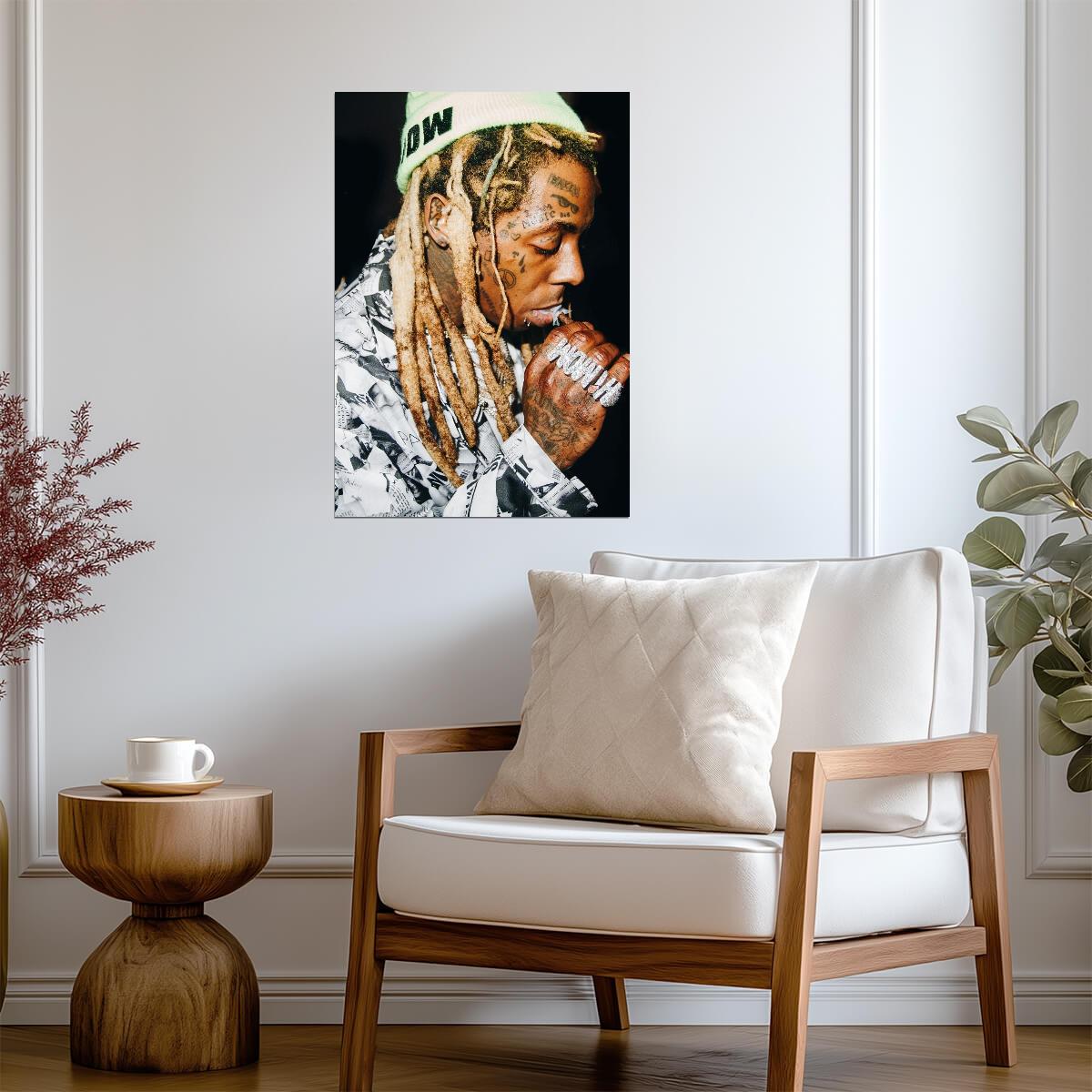 Lil Wayne Poster | Hip Hop Art Print - Music Poster