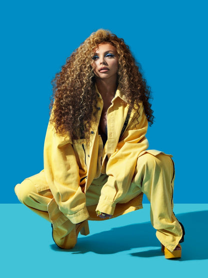 Jesy Nelson | Vibrant Illustration | Wall Poster - Music Poster
