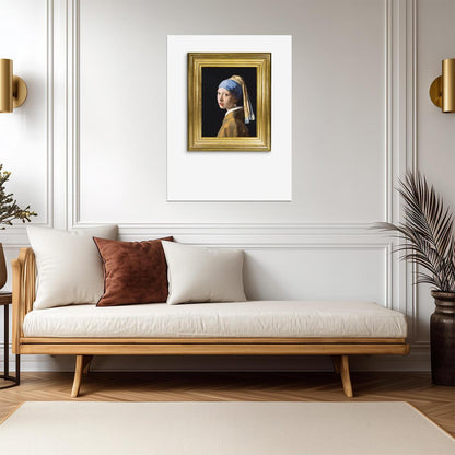 Girl With A Pearl Earring | Classic Painting | Vintage Poster - Graphic & Art Poster