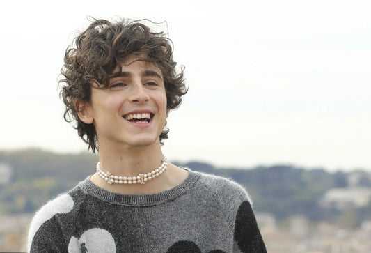Timothee Chalamet Smiling Candid Photo | Modern Actor Poster | Celebrity Wall Art - Celebrities Poster
