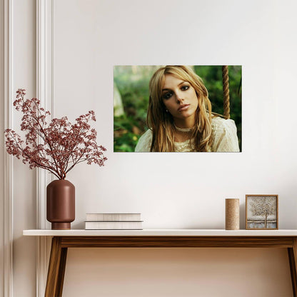 Britney Spears 2000s Portrait | Pop Music Poster | Y2K Nostalgia Wall Art - Music Poster