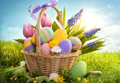 Easter | Colorful Illustration | Seasonal Poster - Graphic & Art Poster