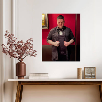 1090 Jake End Of Sentence | Celebrity Poster | Vibrant Wall Art - Celebrities Poster
