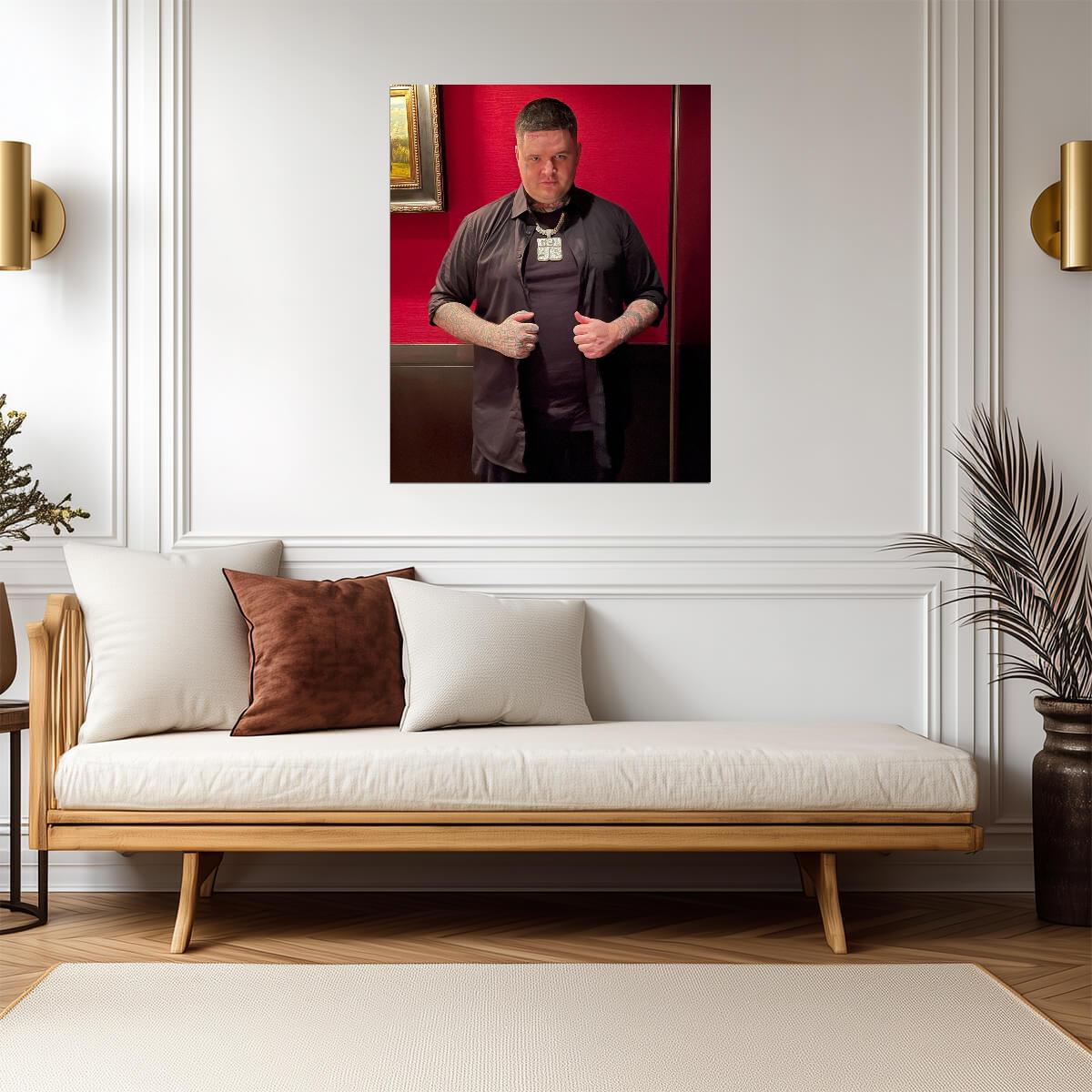 1090 Jake End Of Sentence | Celebrity Poster | Vibrant Wall Art - Celebrities Poster