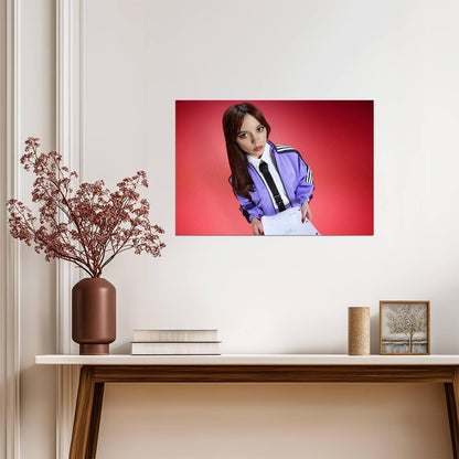 Jenna Ortega | Colorful Illustration | Actress Poster - Celebrities Poster