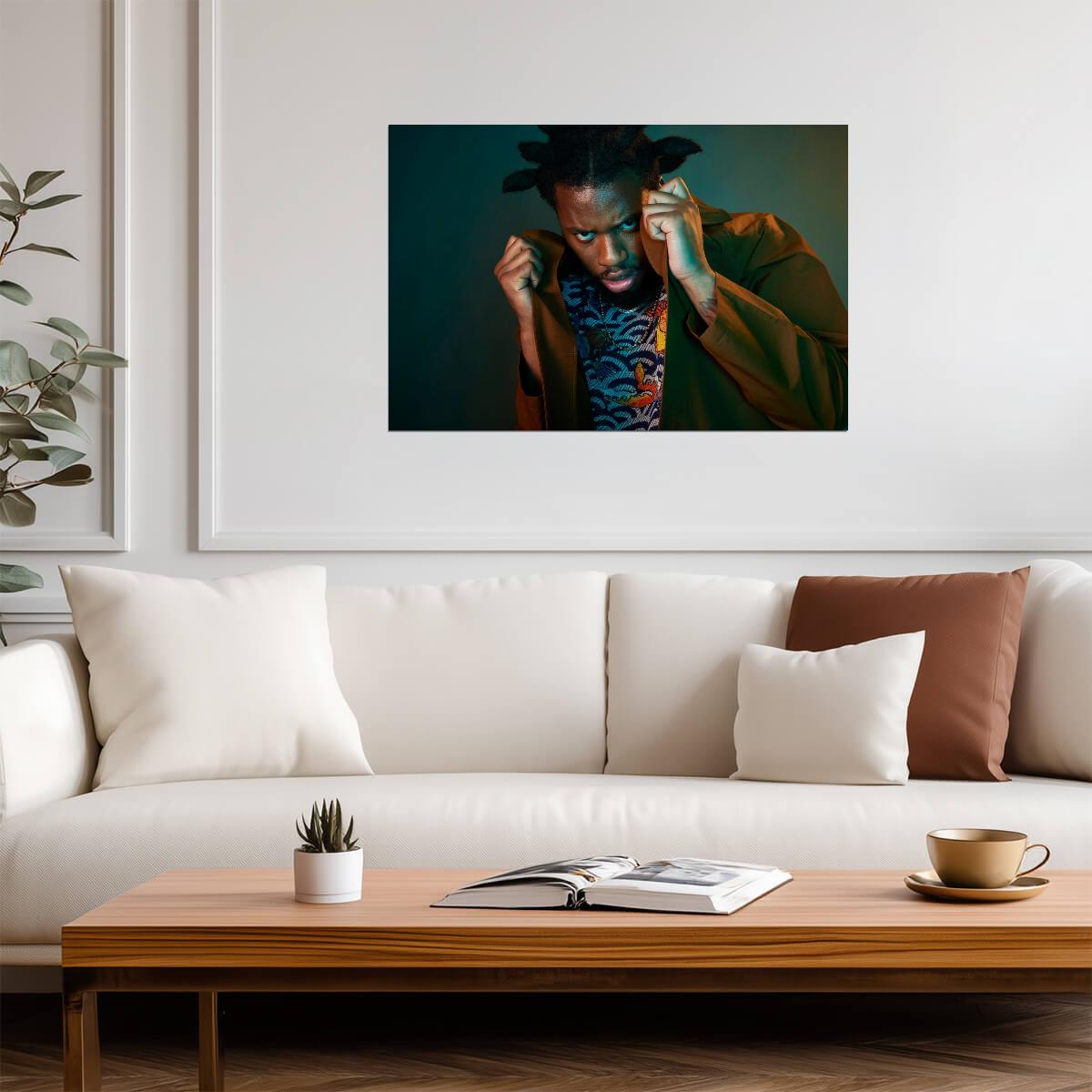 Denzel Curry | Music Artist King | Rap Poster - Music Poster