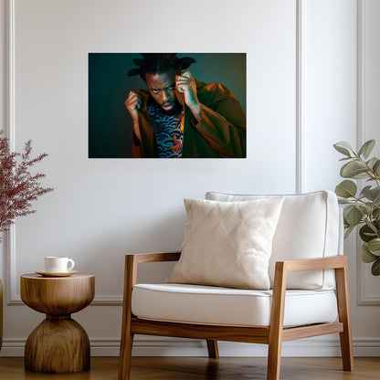 Denzel Curry | Music Artist King | Rap Poster - Music Poster