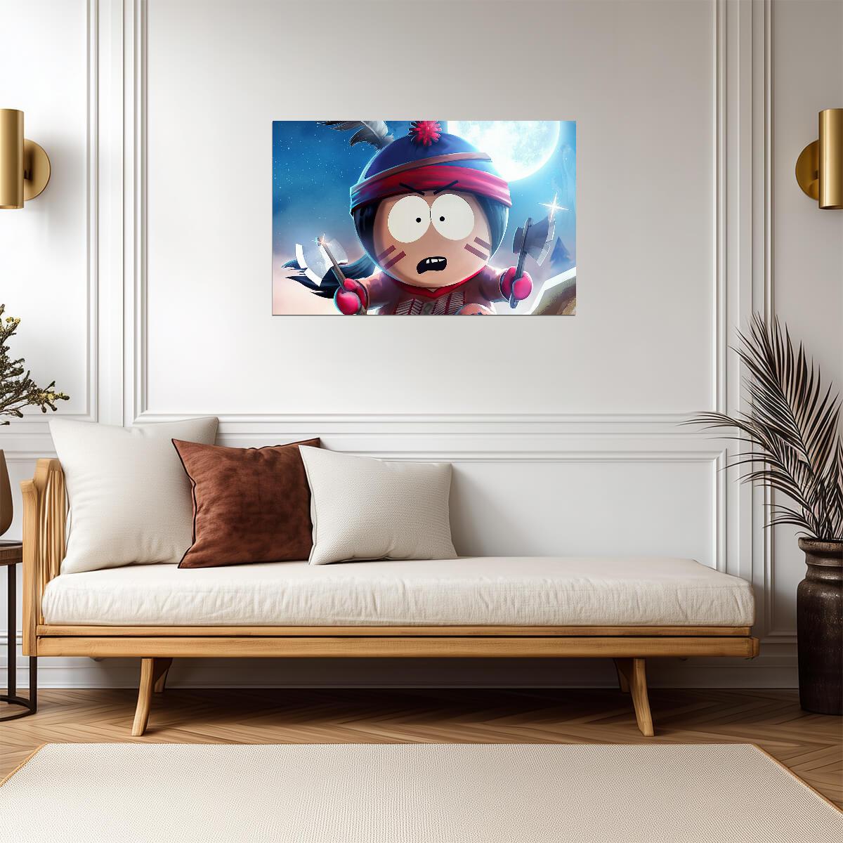 South Park Warrior Stan Marsh | The Stick of Truth Gaming Poster | Fantasy Character Art - Movies & TV Poster