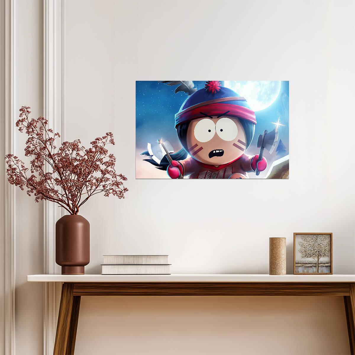 South Park Warrior Stan Marsh | The Stick of Truth Gaming Poster | Fantasy Character Art - Movies & TV Poster