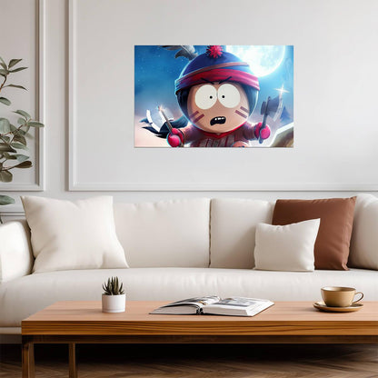 South Park Warrior Stan Marsh | The Stick of Truth Gaming Poster | Fantasy Character Art - Movies & TV Poster