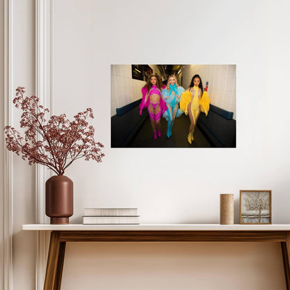 Little Mix Print | UK Pop Band Poster - Music Poster