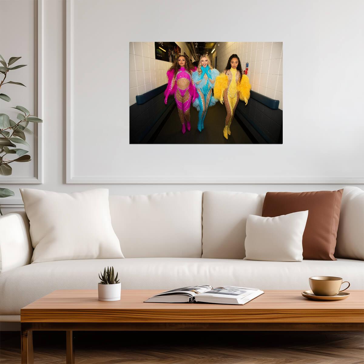 Little Mix Print | UK Pop Band Poster - Music Poster