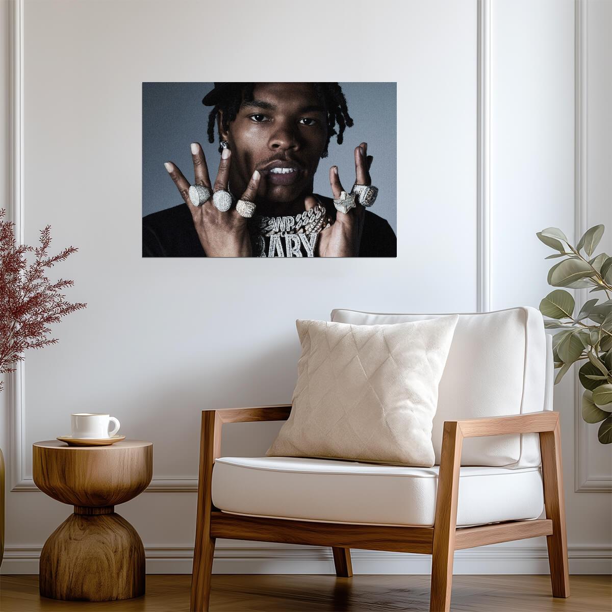 Lil Baby Print | Hip Hop Rap Poster - Music Poster