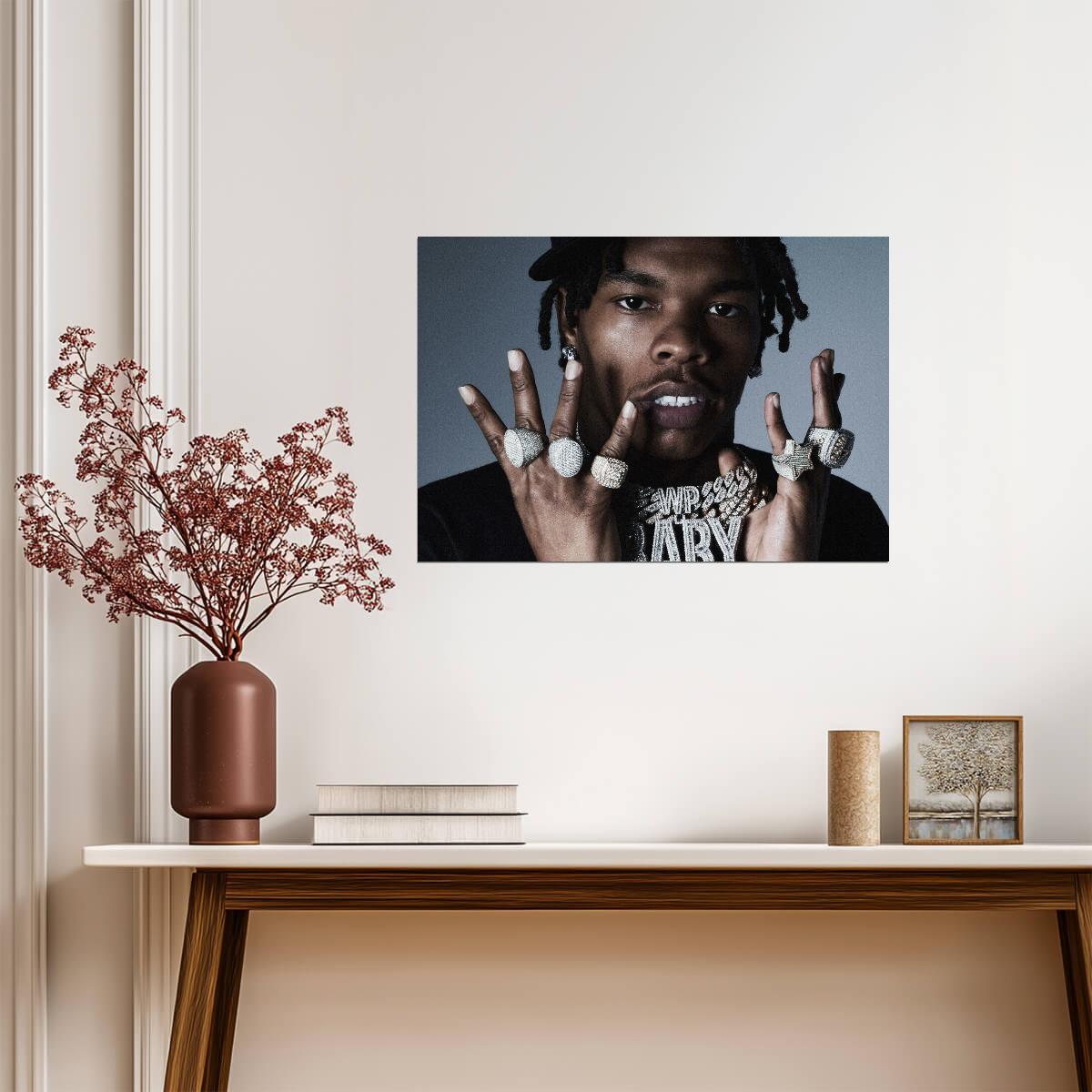 Lil Baby Print | Hip Hop Rap Poster - Music Poster