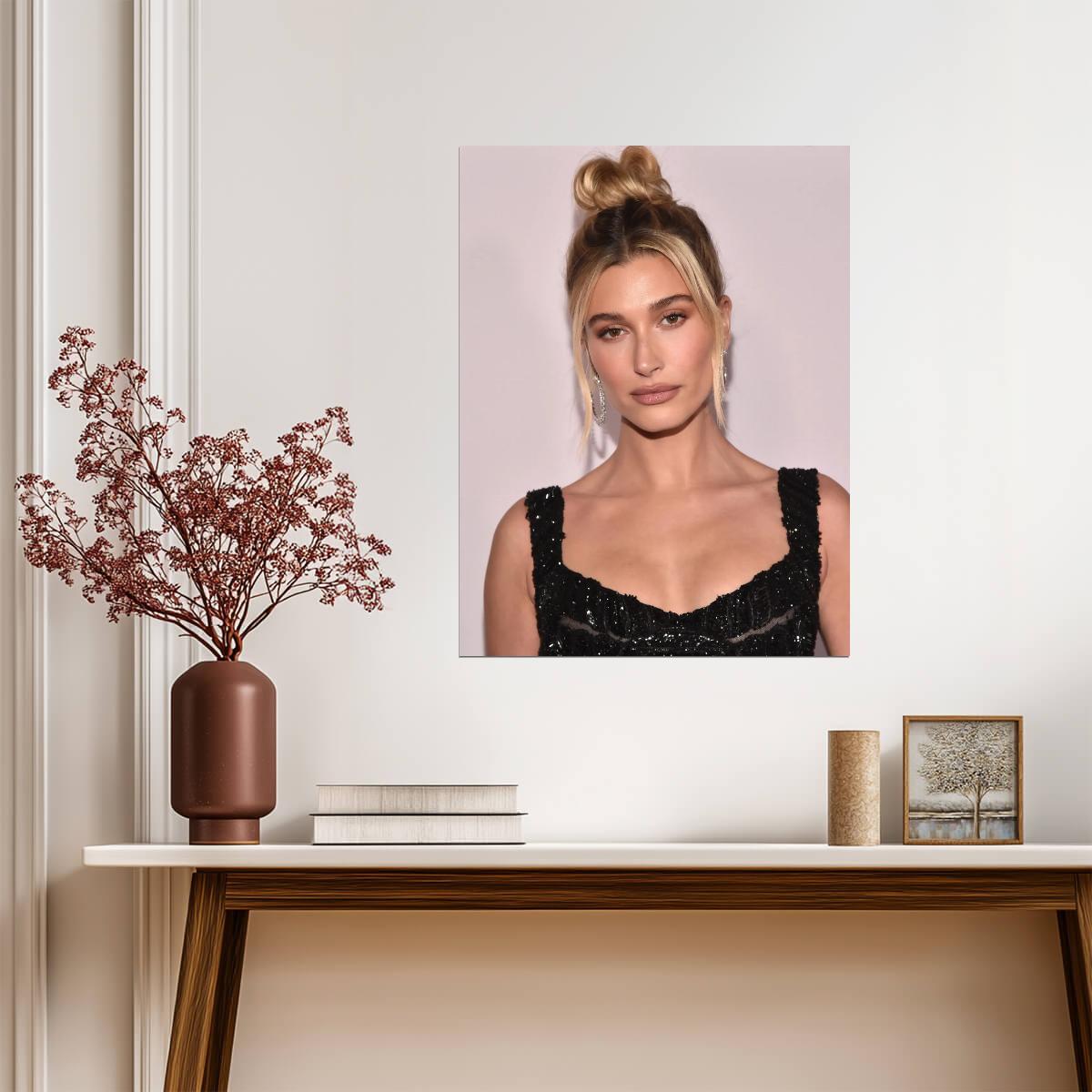 Hailey Bieber | Runway Model | Modern Poster - Celebrities Poster
