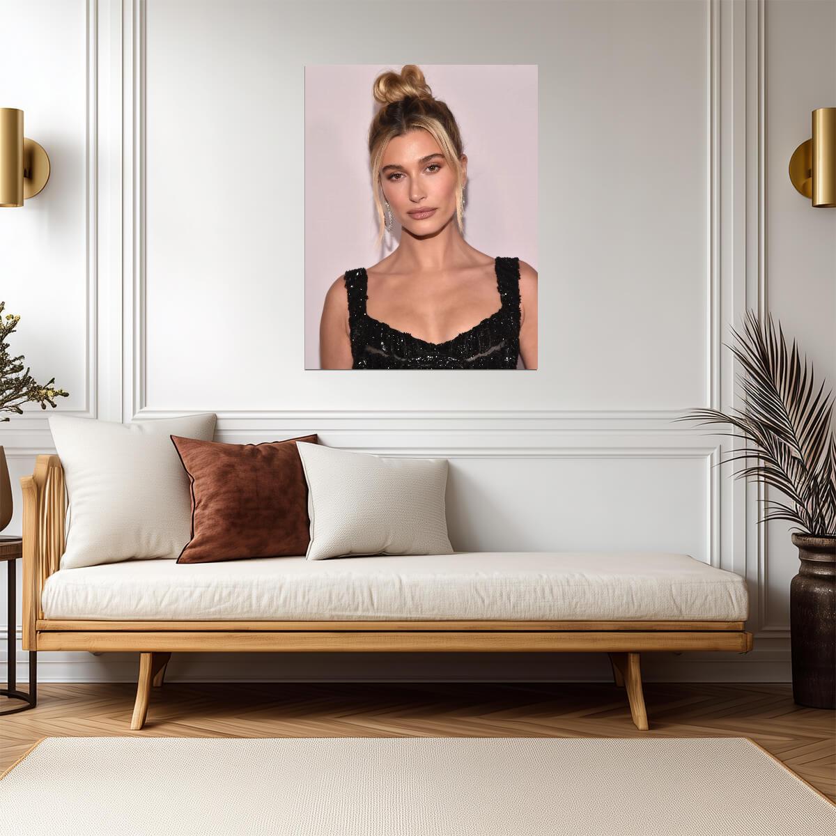 Hailey Bieber | Runway Model | Modern Poster - Celebrities Poster