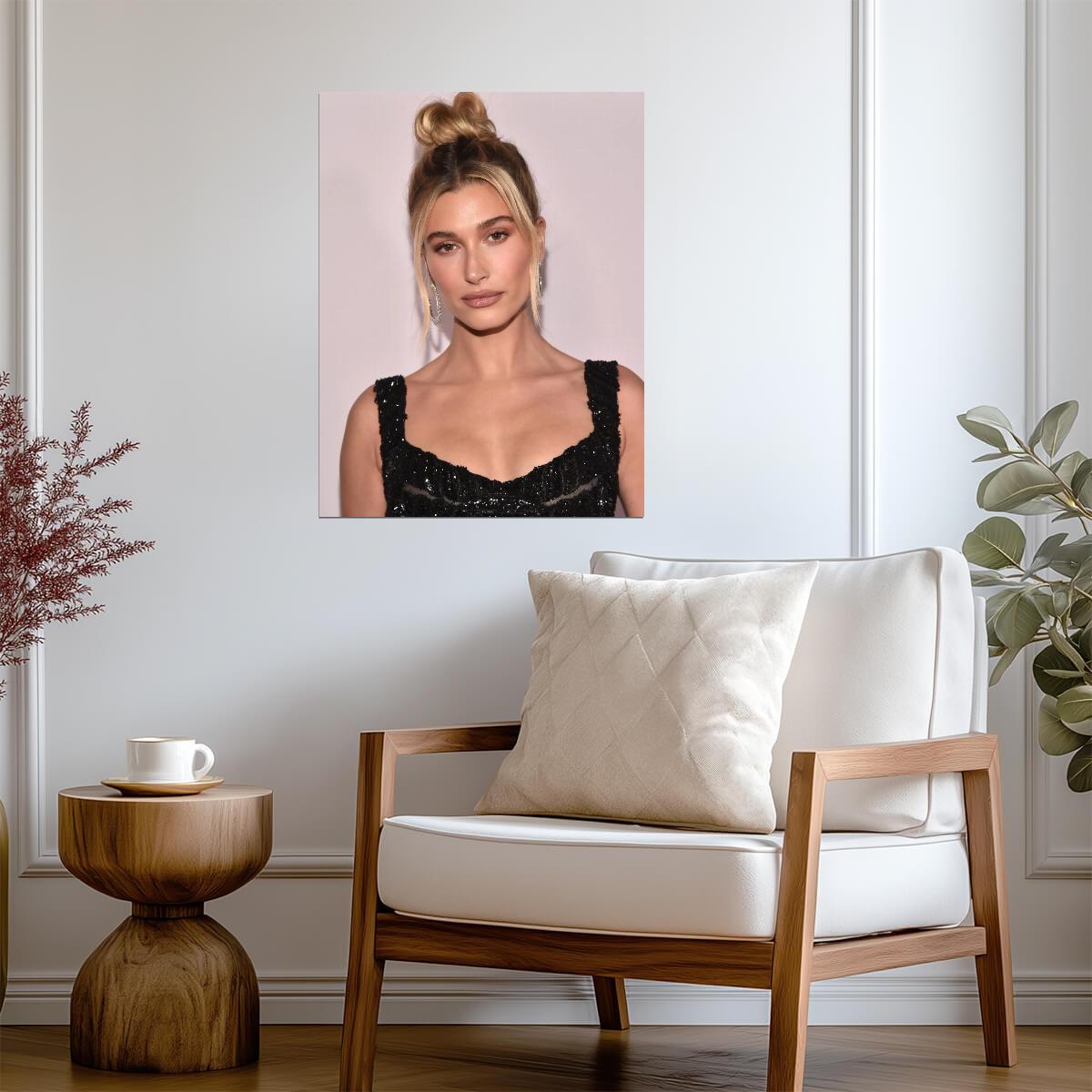 Hailey Bieber | Runway Model | Modern Poster - Celebrities Poster