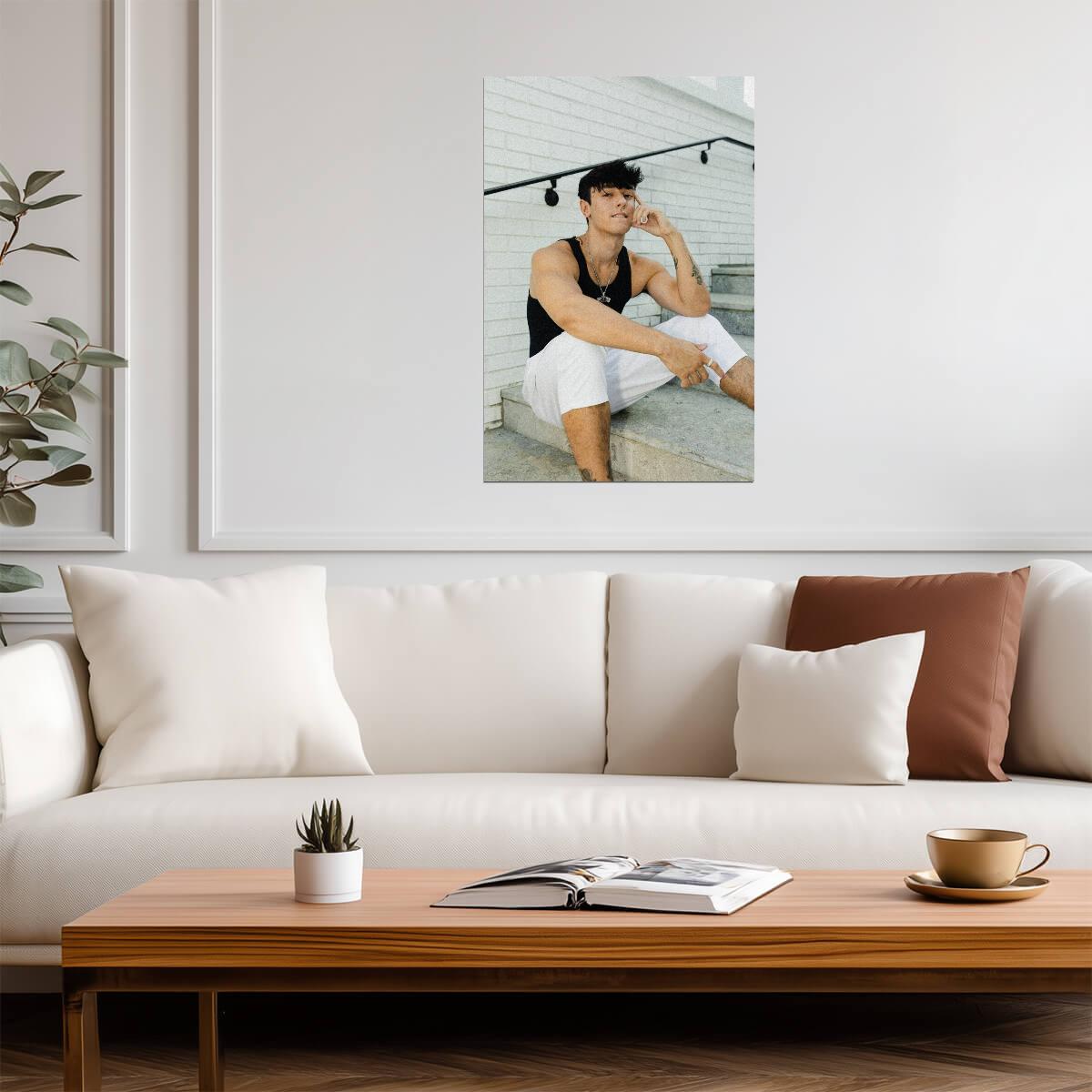 Bryce Hall | Content Creator Art | Fan Room Poster - Celebrities Poster