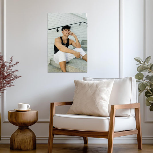 Bryce Hall | Content Creator Art | Fan Room Poster - Celebrities Poster