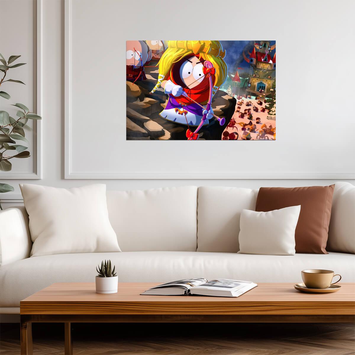 South Park Princess Kenny & Grand Wizard Cartman | The Stick of Truth Art | RPG Game Poster - Movies & TV Poster