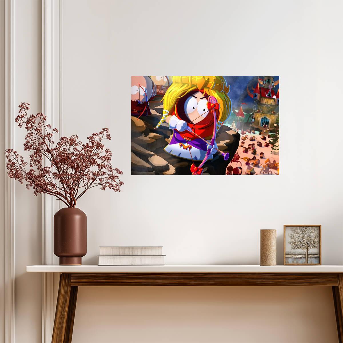 South Park Princess Kenny & Grand Wizard Cartman | The Stick of Truth Art | RPG Game Poster - Movies & TV Poster