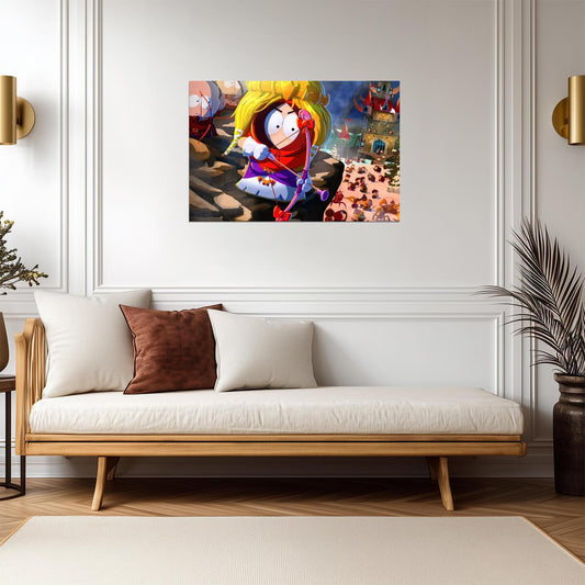 South Park Princess Kenny & Grand Wizard Cartman | The Stick of Truth Art | RPG Game Poster - Movies & TV Poster