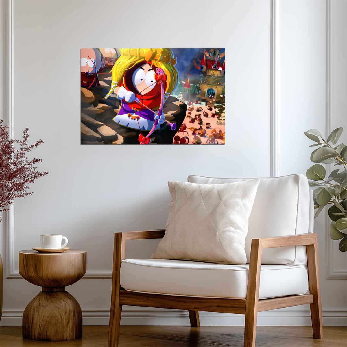 South Park Princess Kenny & Grand Wizard Cartman | The Stick of Truth Art | RPG Game Poster - Movies & TV Poster