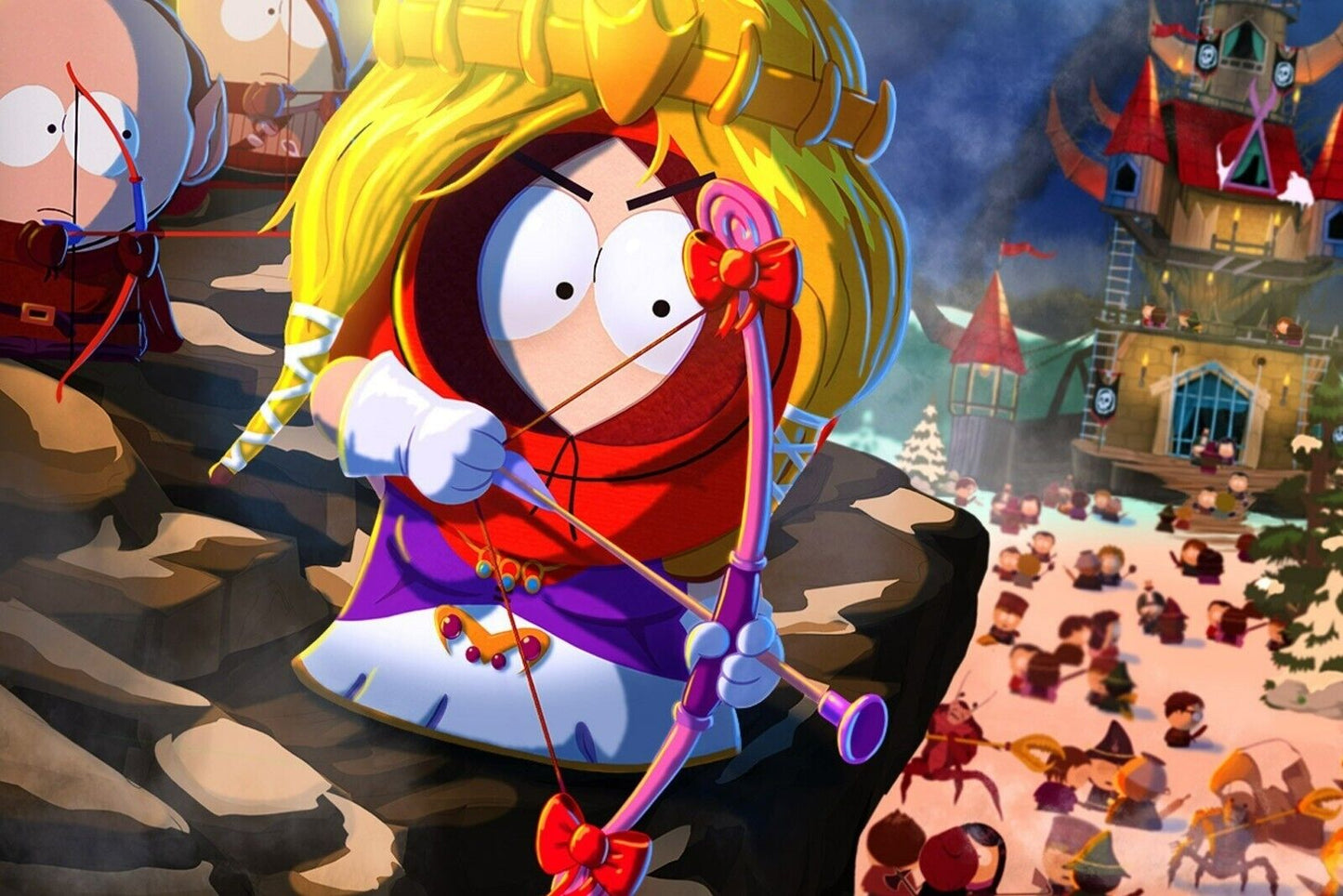 South Park Princess Kenny & Grand Wizard Cartman | The Stick of Truth Art | RPG Game Poster - Movies & TV Poster