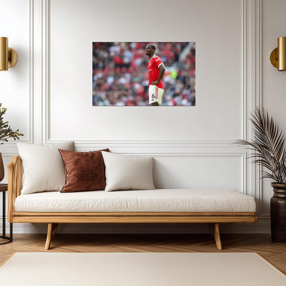 Paul Pogba Manchester United | Soccer Poster | Football Legend Wall Art - Sports Poster
