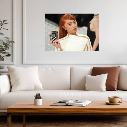 Ice Spice | Famous Musician | Wall Art Poster - Music Poster