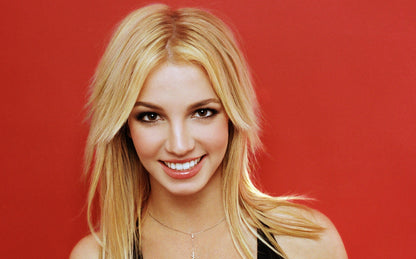 Britney Spears Early 2000s Portrait | Pop Music Poster | Y2K Nostalgia Wall Art - Music Poster