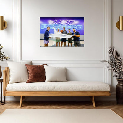 Dude Perfect | Cool Tone Photo | Group Poster - Celebrities Poster