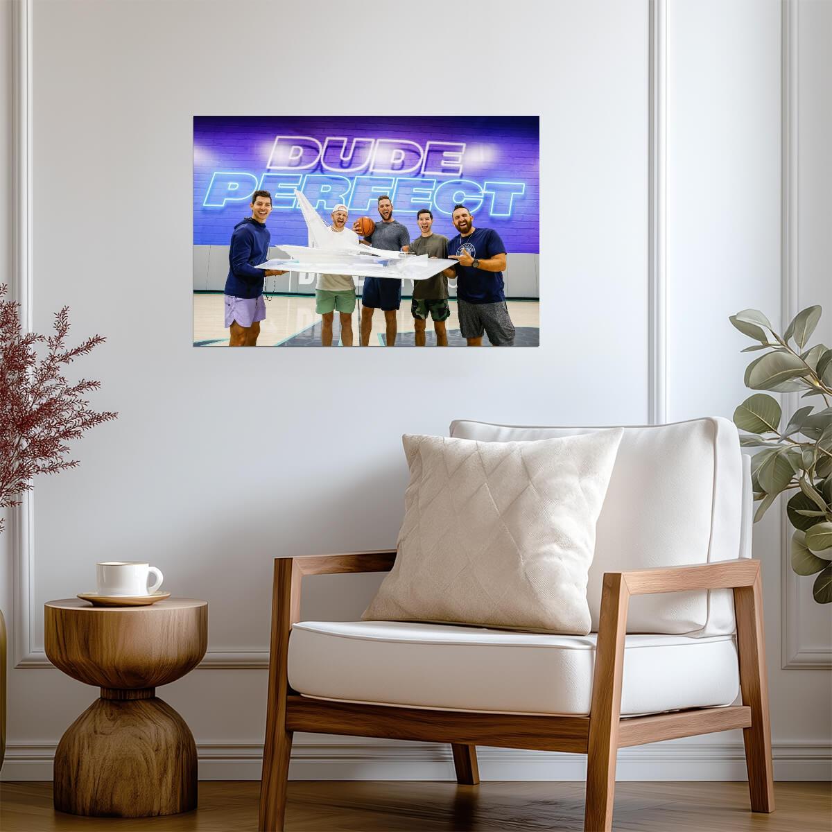 Dude Perfect | Cool Tone Photo | Group Poster - Celebrities Poster
