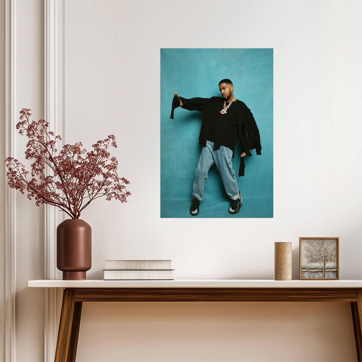 Kid Cudi Poster | Hip Hop Art Print - Music Poster