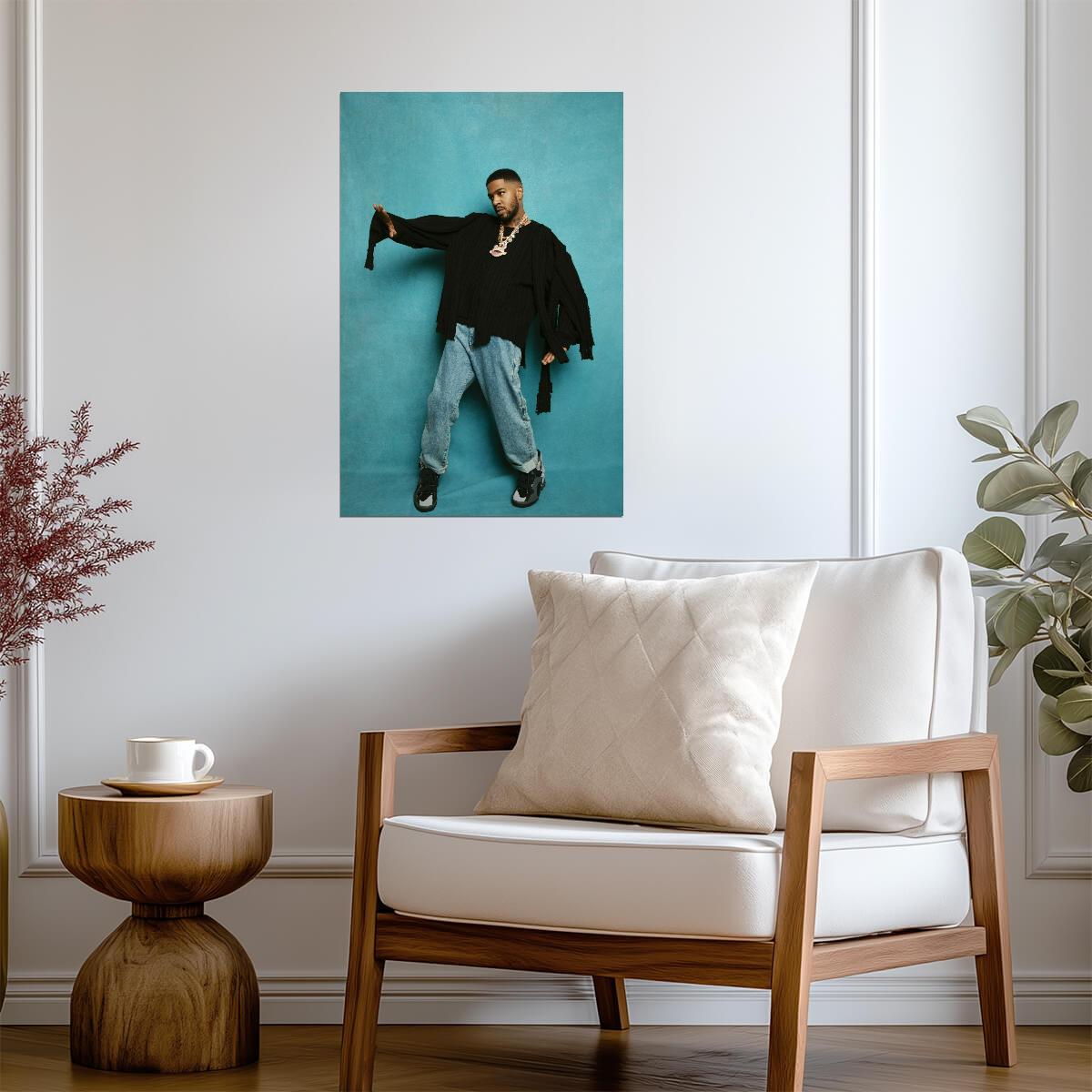 Kid Cudi Poster | Hip Hop Art Print - Music Poster