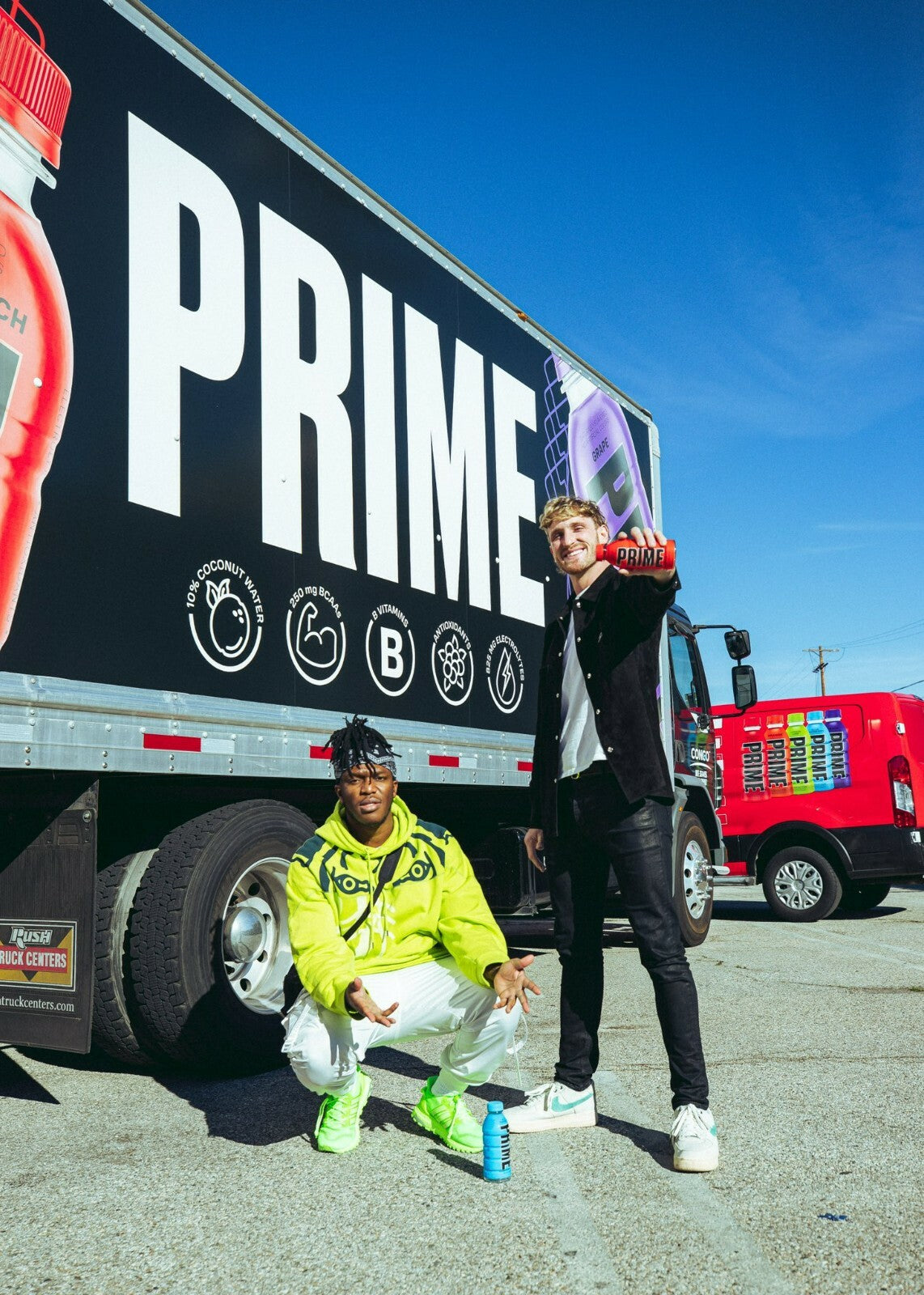 KSI & Logan Paul PRIME Hydration | Promotional Photo Poster | YouTube Influencer Wall Art - Sports Poster