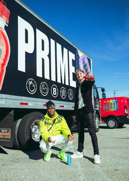 KSI & Logan Paul PRIME Hydration | Promotional Photo Poster | YouTube Influencer Wall Art - Sports Poster