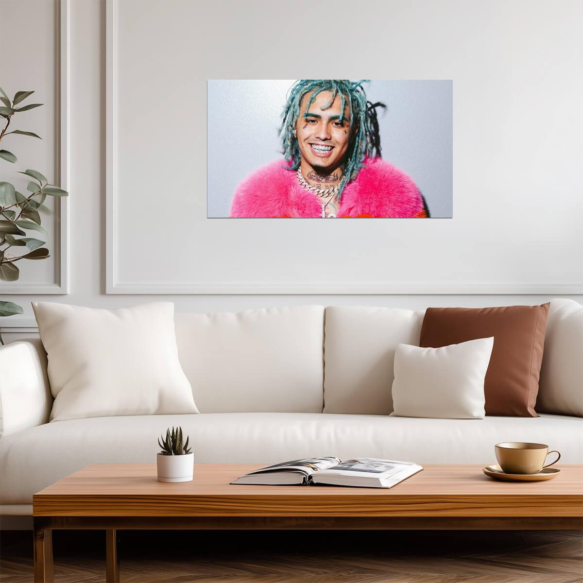 Lil Pump Wall Art | Rap Art Poster - Music Poster