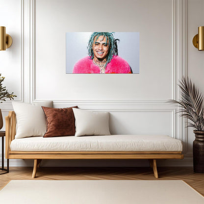 Lil Pump Wall Art | Rap Art Poster - Music Poster