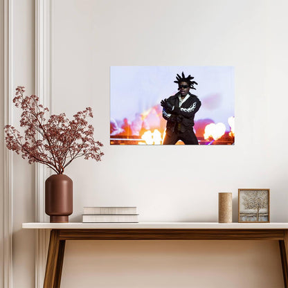 Kodak Black Poster | Live Concert Graphic Art Print - Music Poster