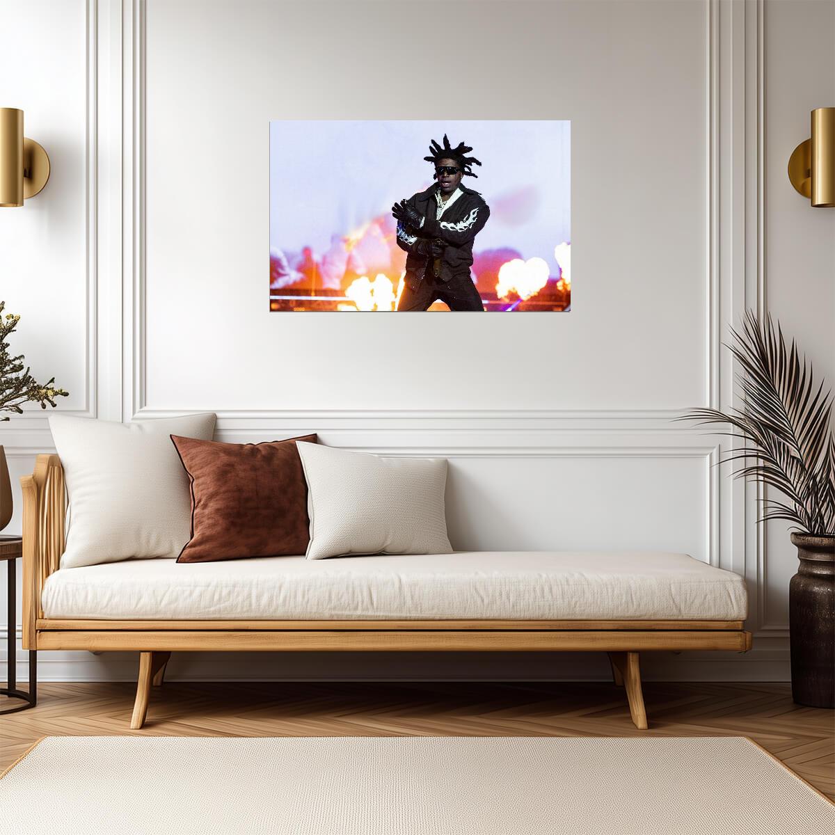 Kodak Black Poster | Live Concert Graphic Art Print - Music Poster
