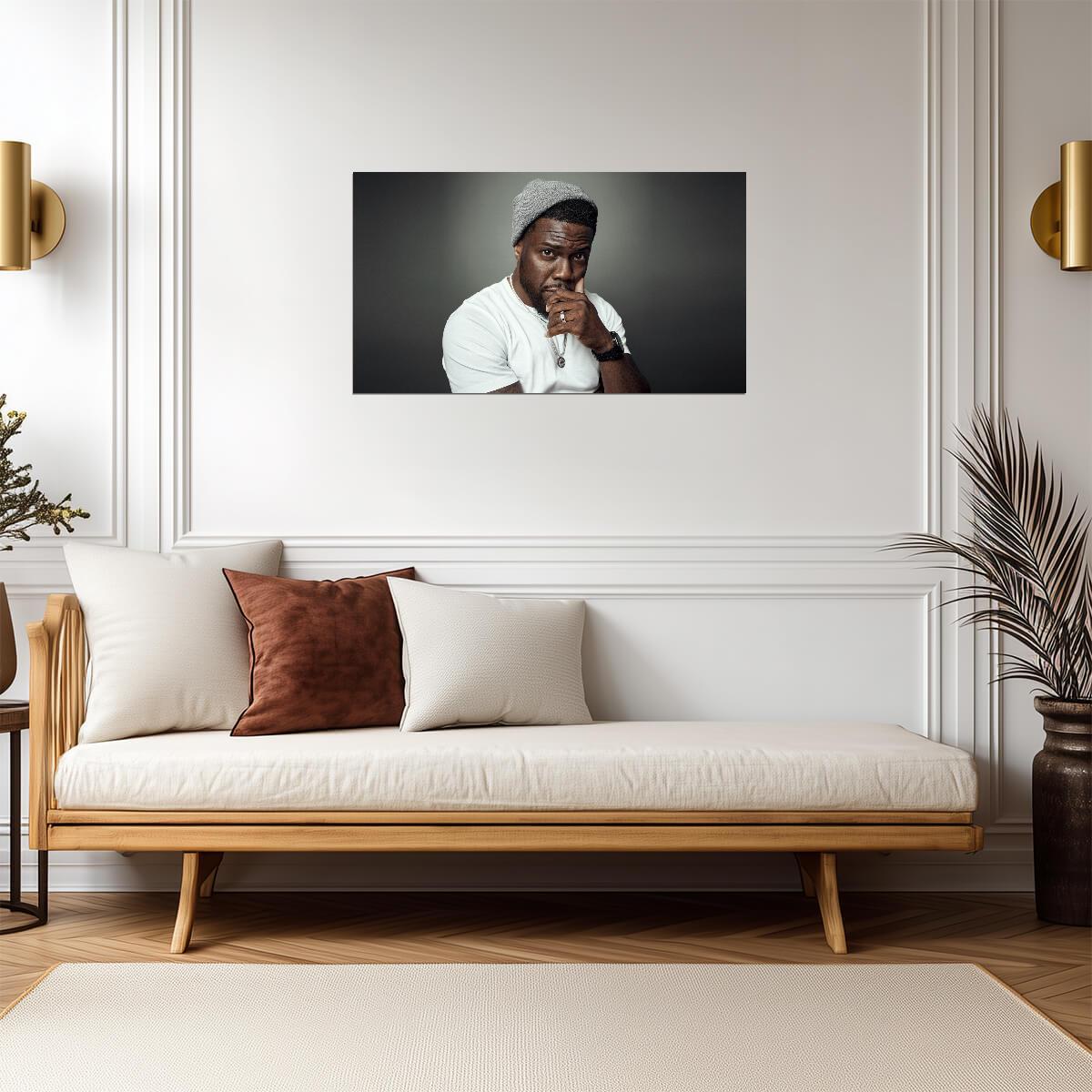 Kevin Hart Print | Actor Comedian Poster - Celebrities Poster
