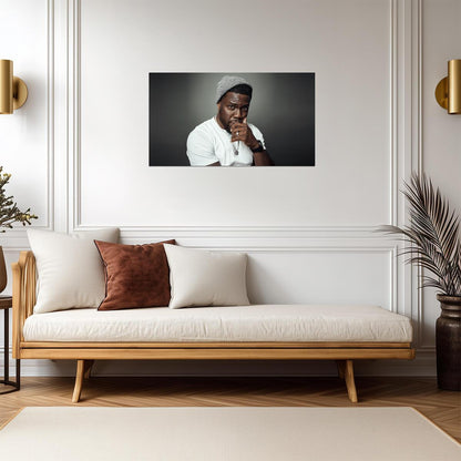 Kevin Hart Print | Actor Comedian Poster - Celebrities Poster