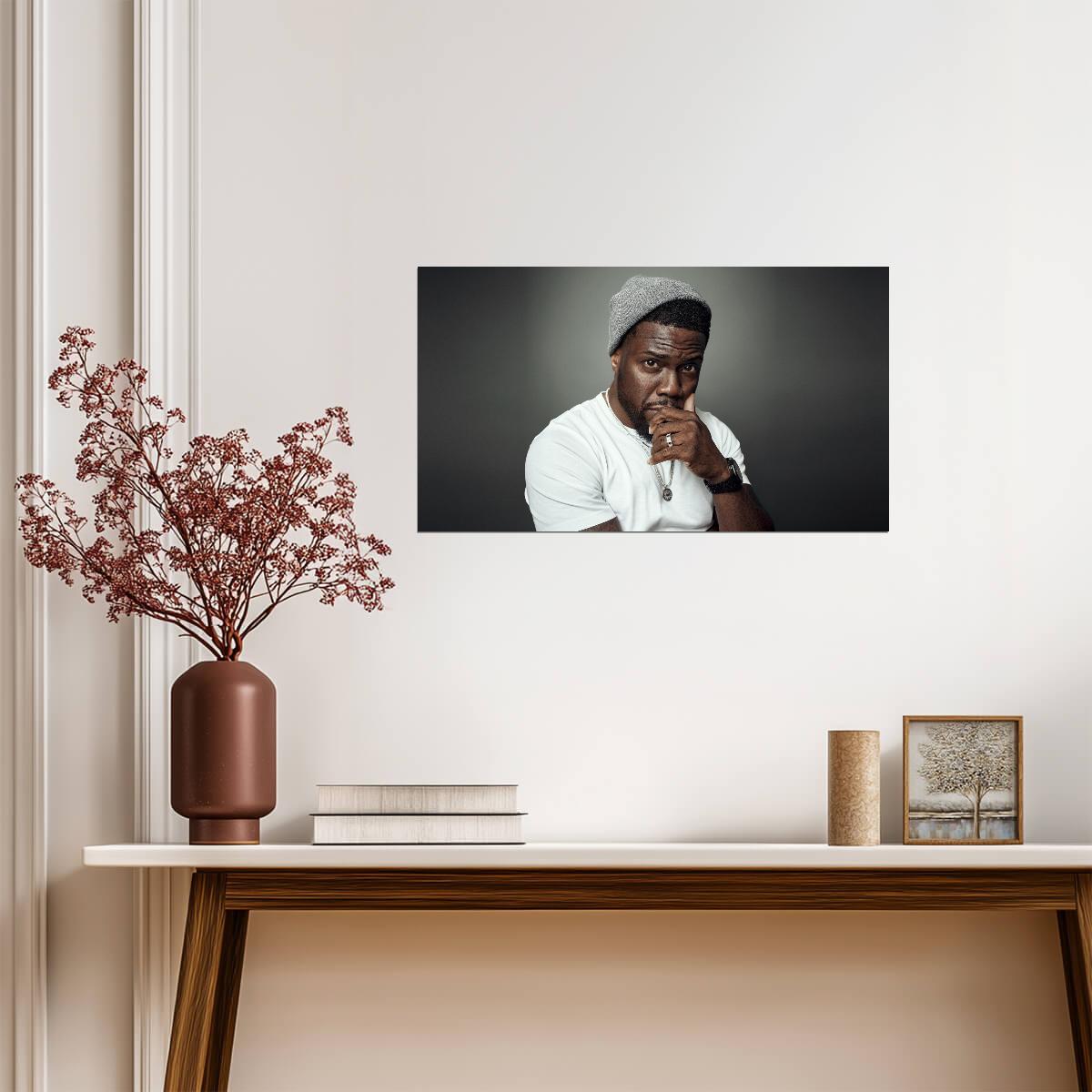 Kevin Hart Print | Actor Comedian Poster - Celebrities Poster