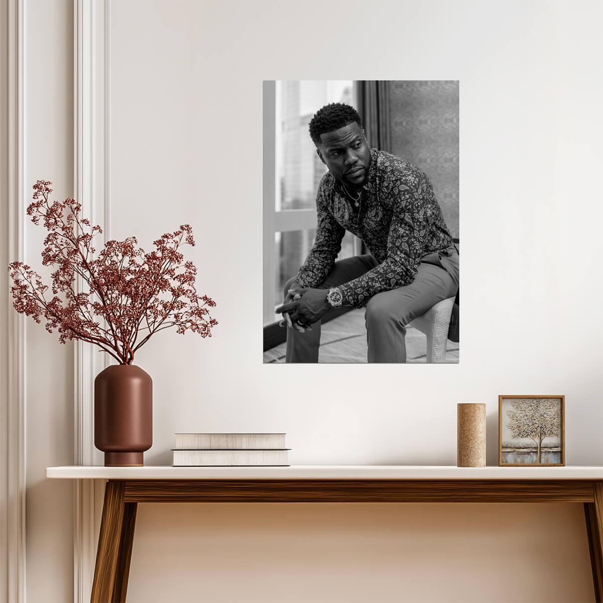 Kevin Hart Poster | American Comedian Print - Celebrities Poster