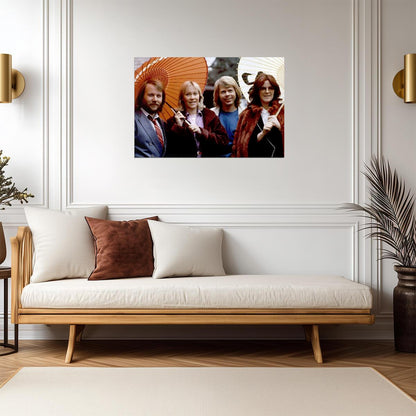 Abba Vintage Photography | Pop Poster | Music Icon Wall Art - Music Poster
